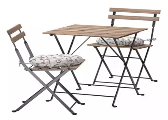 میز و صندلی چوبی باغ برای مبلمان فضای باز