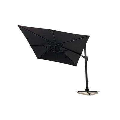 چتر آویزان با چرخش 360 درجه در فضای باز با آچار روتاری پارچه ای چتر رومی