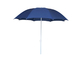 چتر ساحلی در فضای باز گرد با روکش قاب نقره ای نقره دار