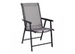 صندلی های کمپینگ تاشو Textilene موقعیت فولادی قابل حمل آسان