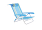 صندلی ماسه ای ساحلی کوله پشتی صندلی باغی صندلی تکیه دار Textilene در فضای باز