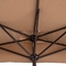 نیم سمت بالکن چتر ایستاده در فضای باز میله چتر دیواری DIA2.3M
