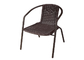 صندلی های پلاستیکی و حصیری حصیری صندلی چوب خیزران Anti Mold Garden 2.9 کیلوگرم